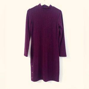 NWT- Banana Republic Rich Burgundy Knit Sweater Dress.